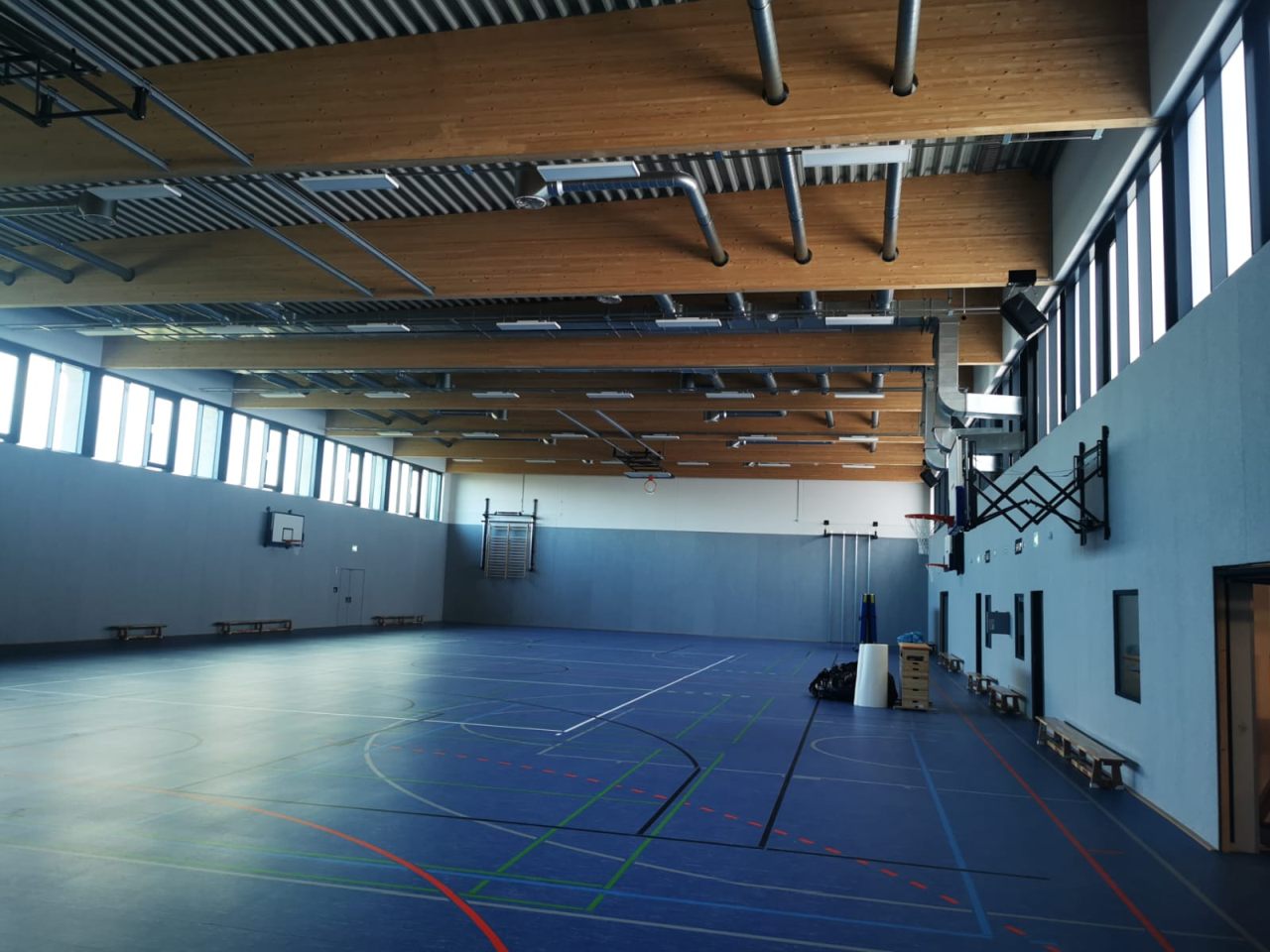 ibm Haustechnik GmbH Projekt Neubau Sporthalle Datzeberg 8